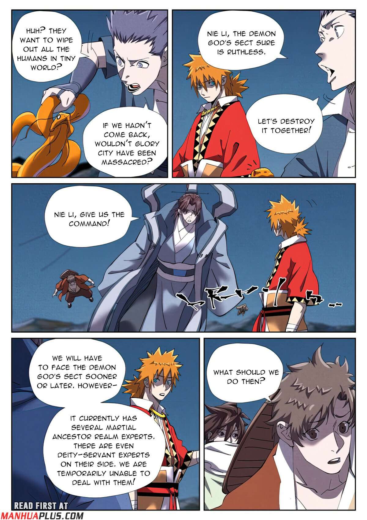 Read Tales of Demons and Gods EN Manga Online