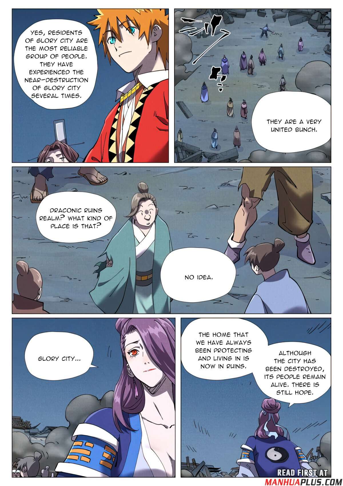 Read Tales of Demons and Gods EN Manga Online