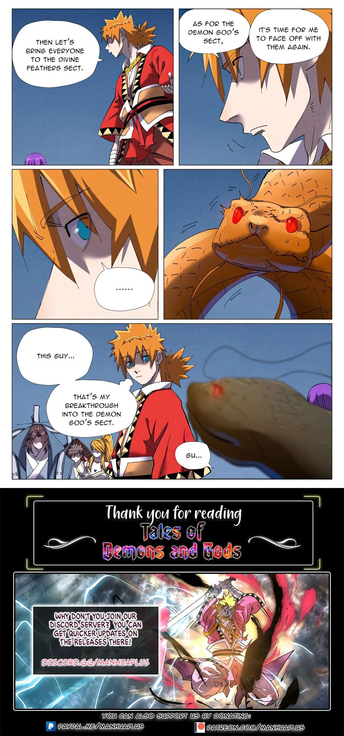 Read Tales of Demons and Gods EN Manga Online
