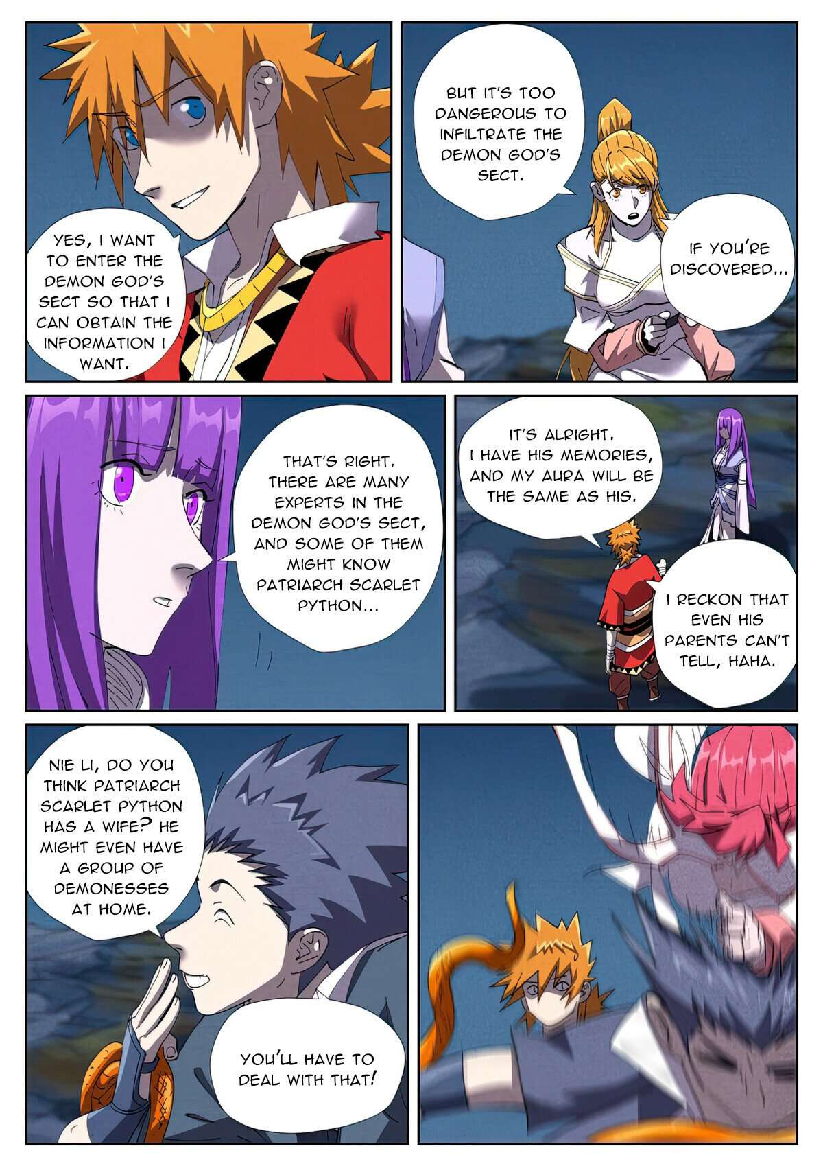 Read Tales of Demons and Gods EN Manga Online