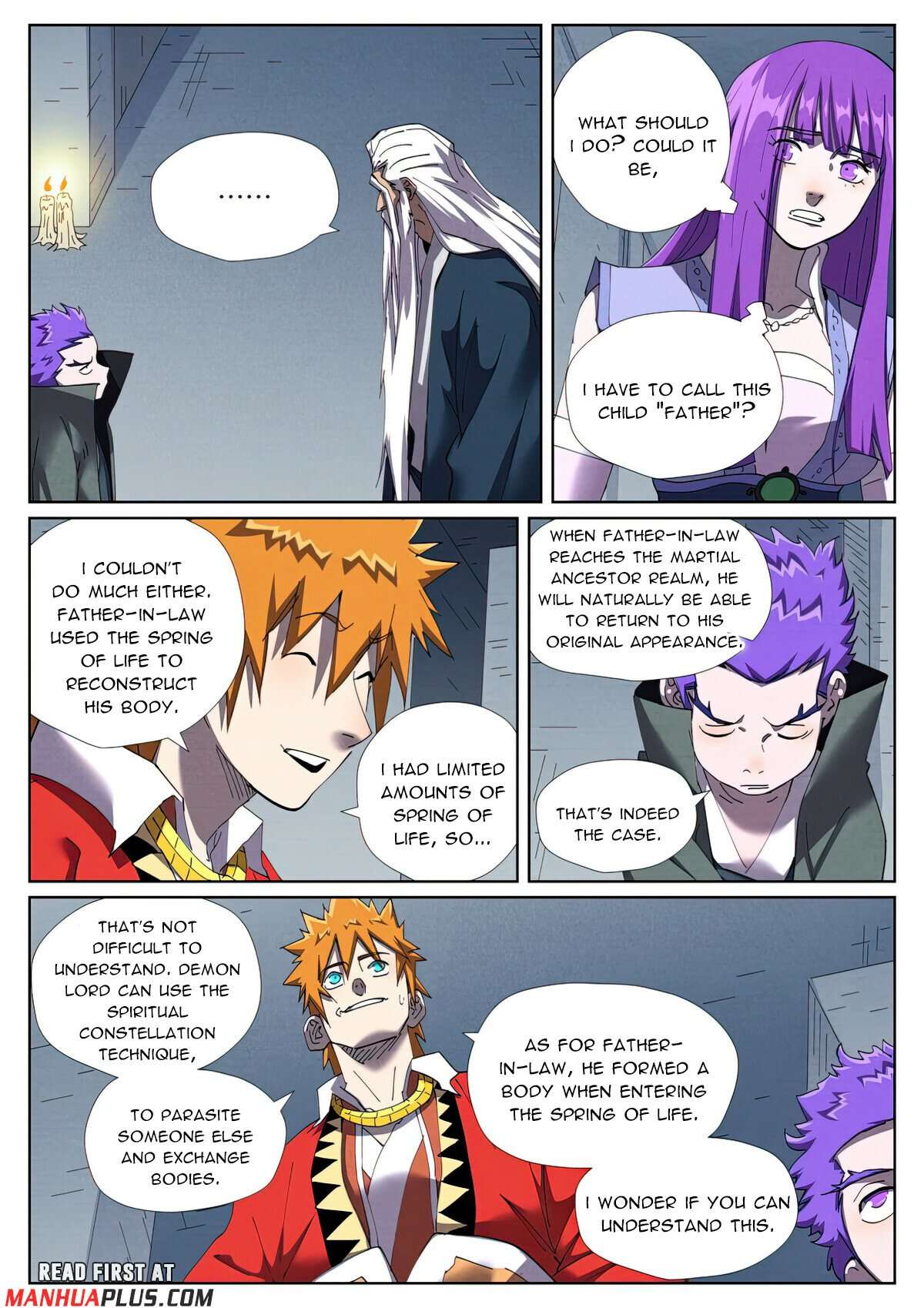 Read Tales of Demons and Gods EN Manga Online