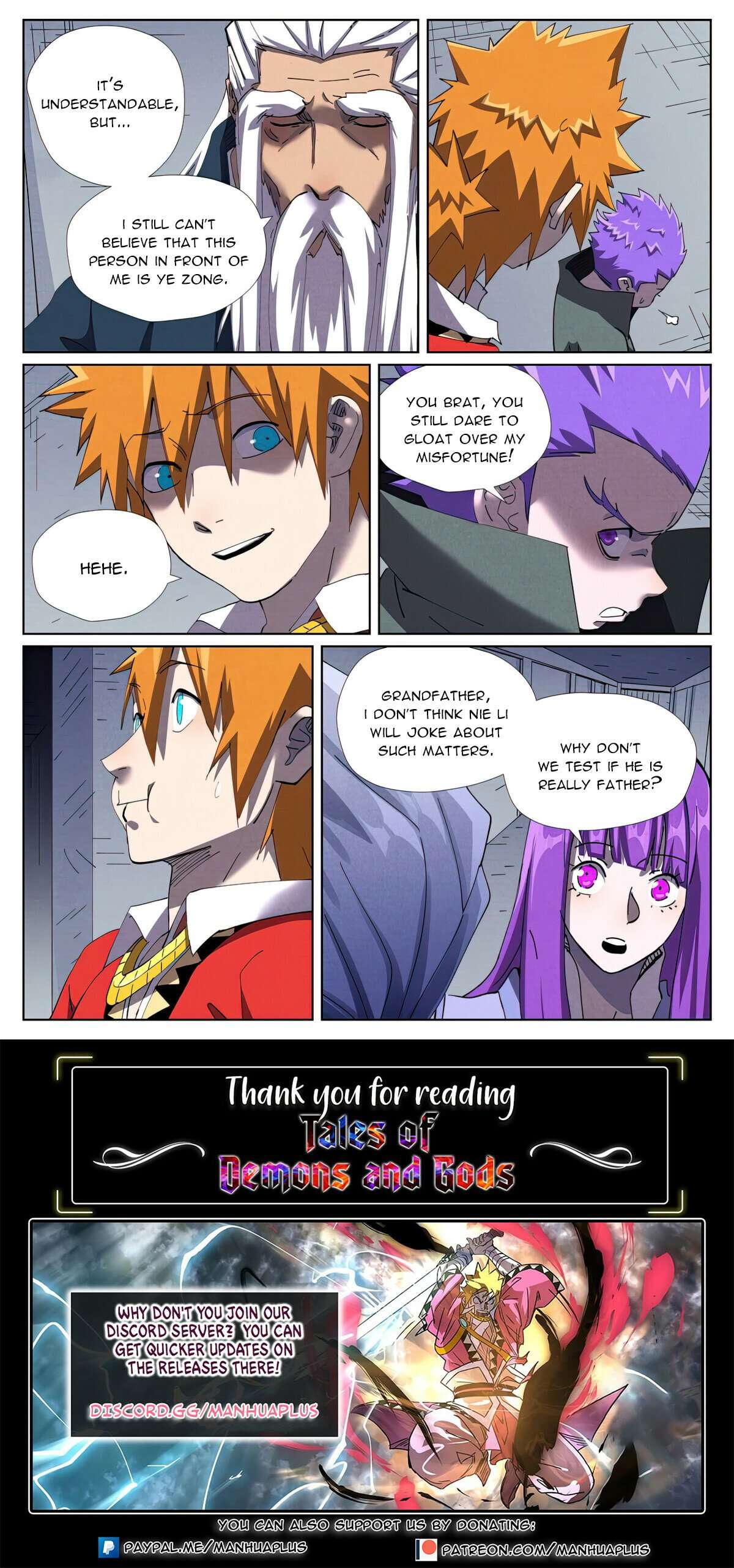 Read Tales of Demons and Gods EN Manga Online