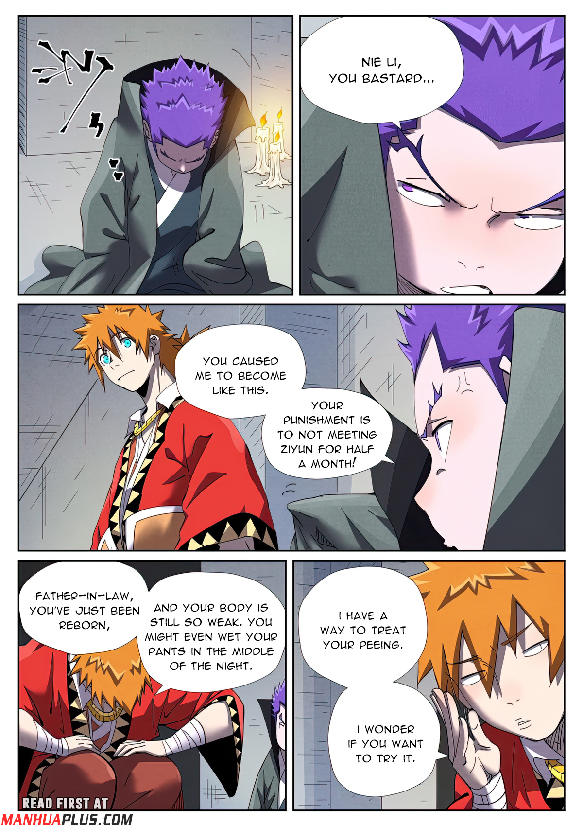 Read Tales of Demons and Gods EN Manga Online