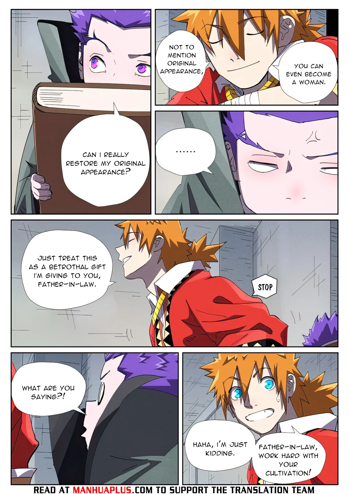 Read Tales of Demons and Gods EN Manga Online