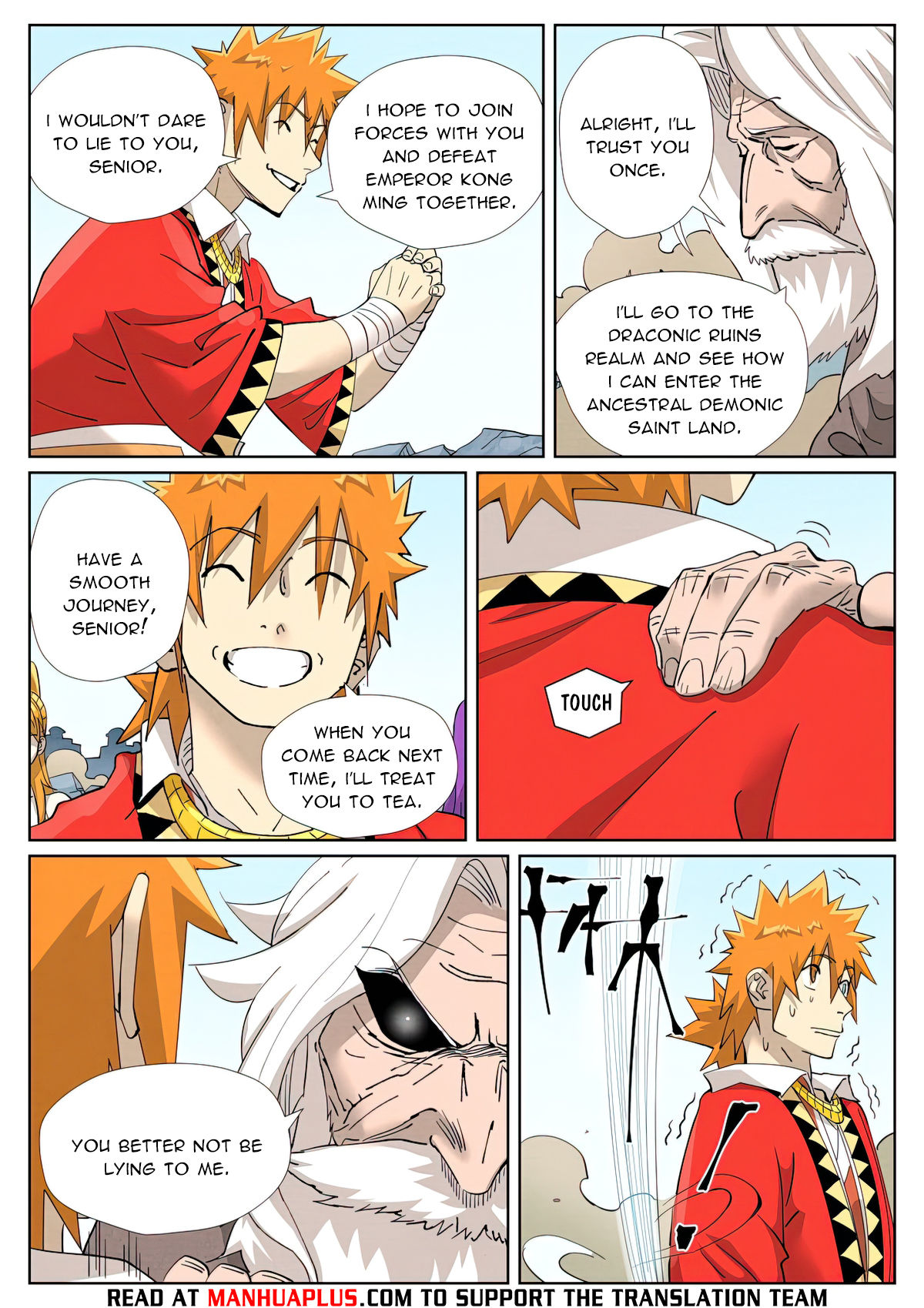 Read Tales of Demons and Gods EN Manga Online