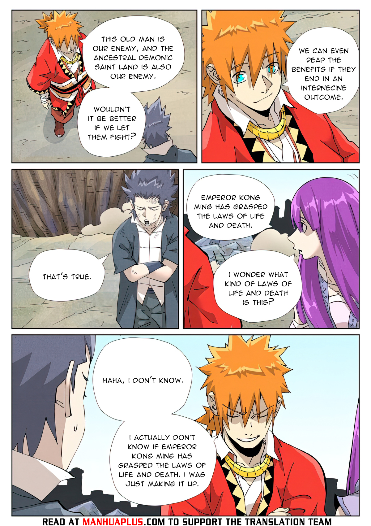 Read Tales of Demons and Gods EN Manga Online