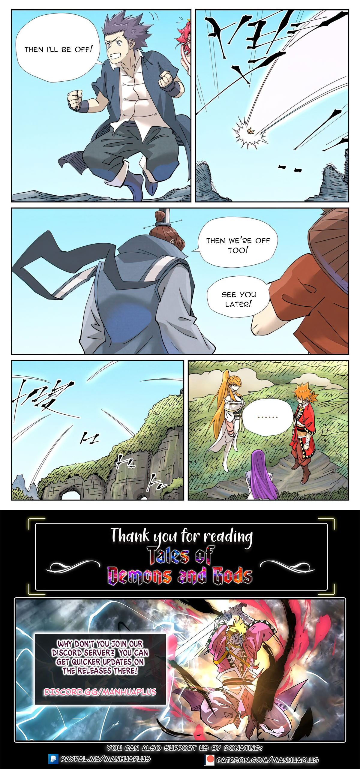 Read Tales of Demons and Gods EN Manga Online