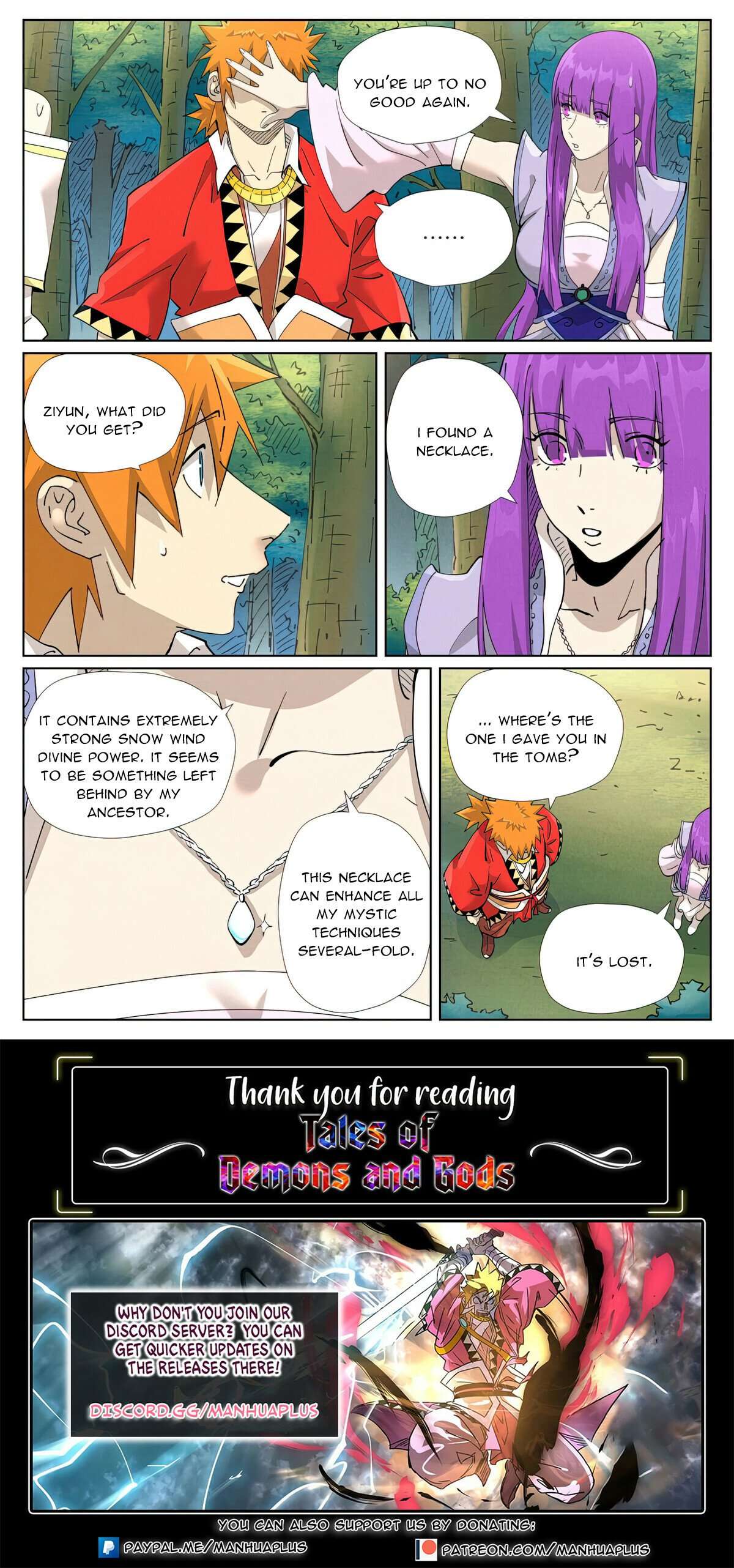 Read Tales of Demons and Gods EN Manga Online