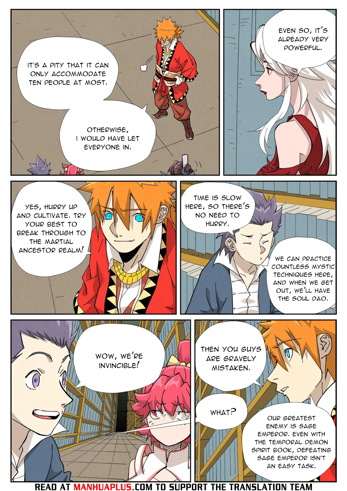 Read Tales of Demons and Gods EN Manga Online