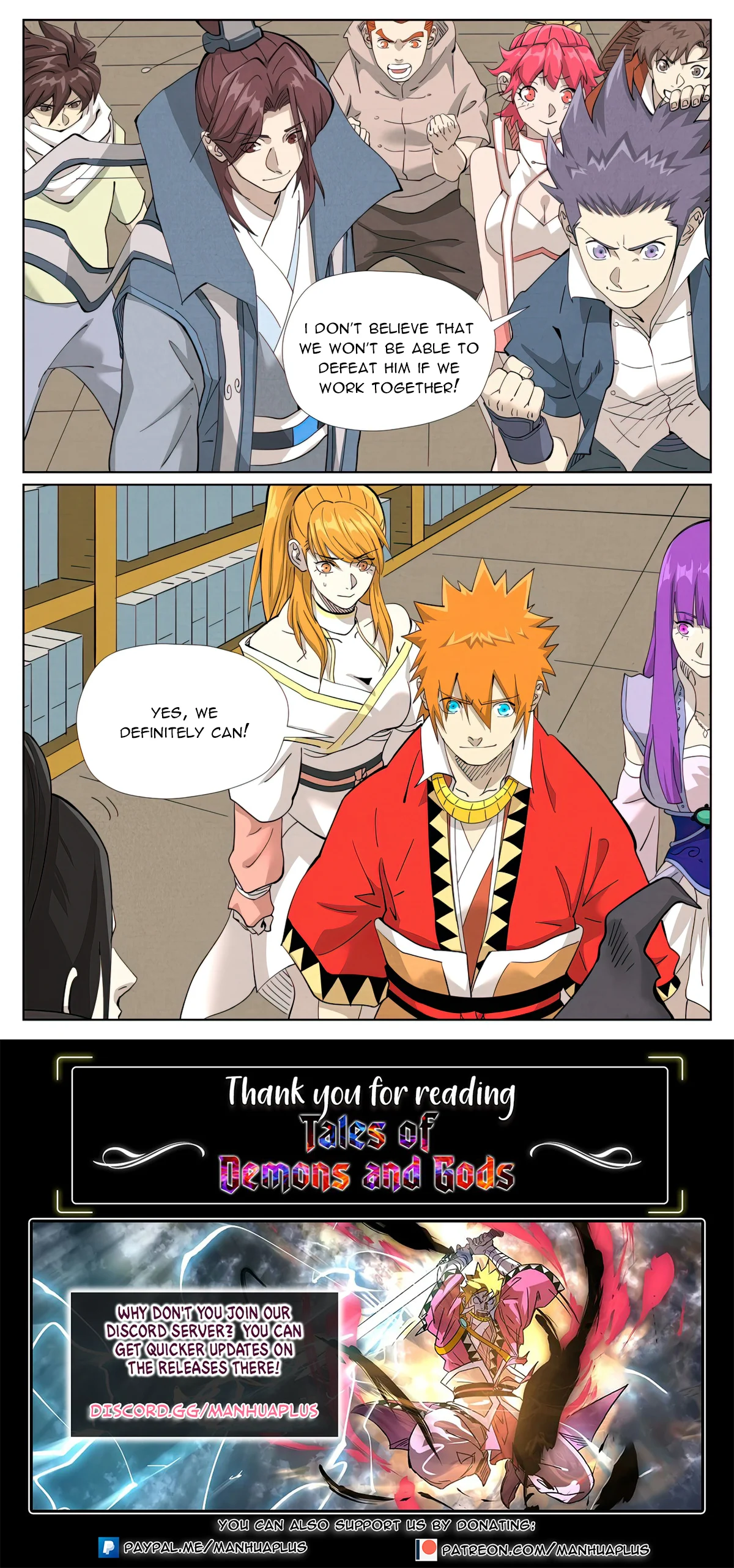 Read Tales of Demons and Gods EN Manga Online