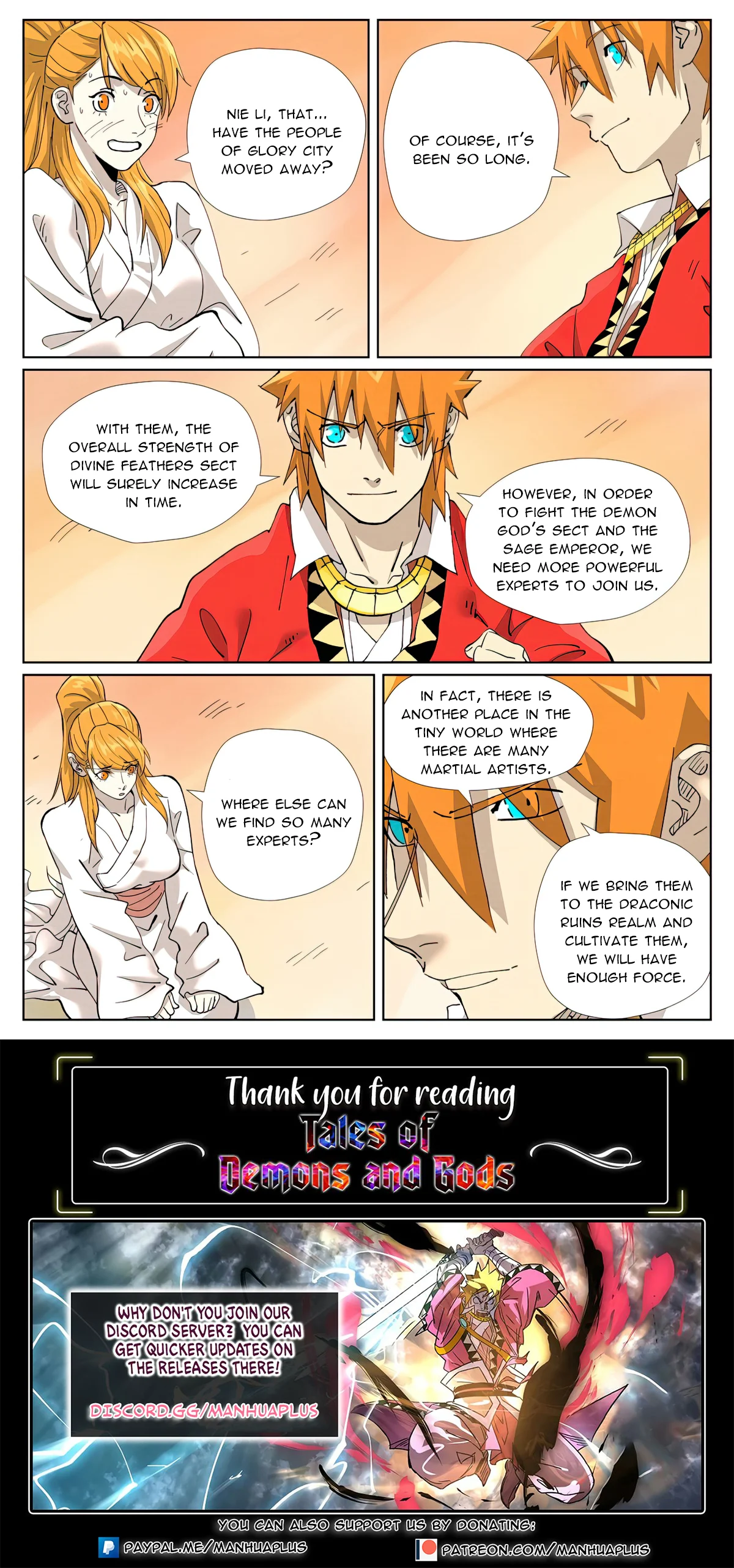 Read Tales of Demons and Gods EN Manga Online