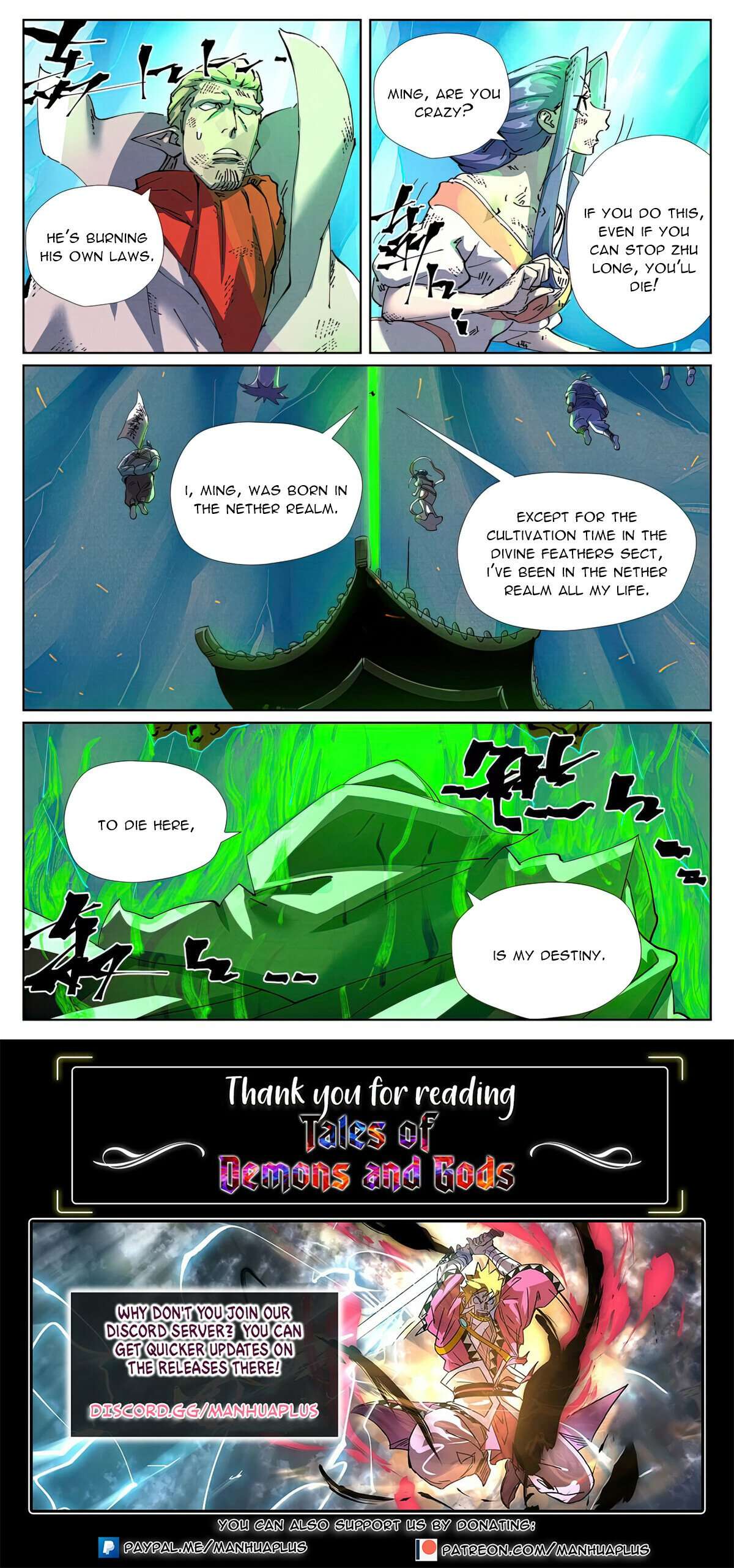 Read Tales of Demons and Gods EN Manga Online