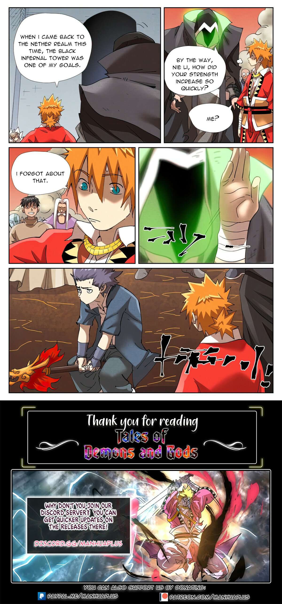Read Tales of Demons and Gods EN Manga Online
