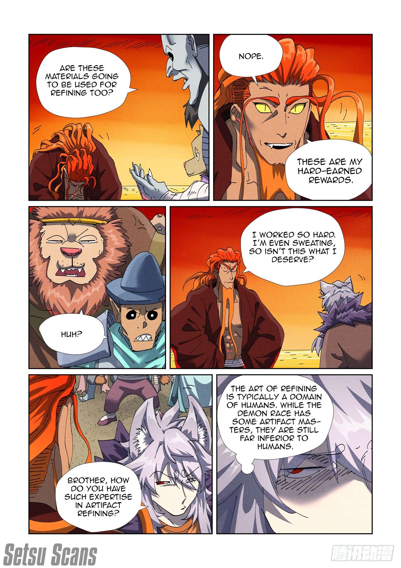 Read Tales of Demons and Gods EN Manga Online
