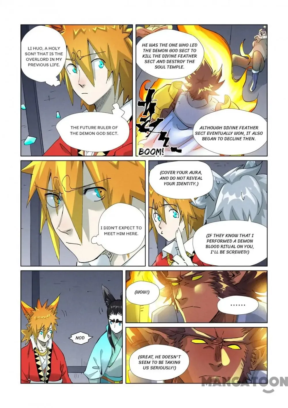 Read Tales of Demons and Gods EN Manga Online