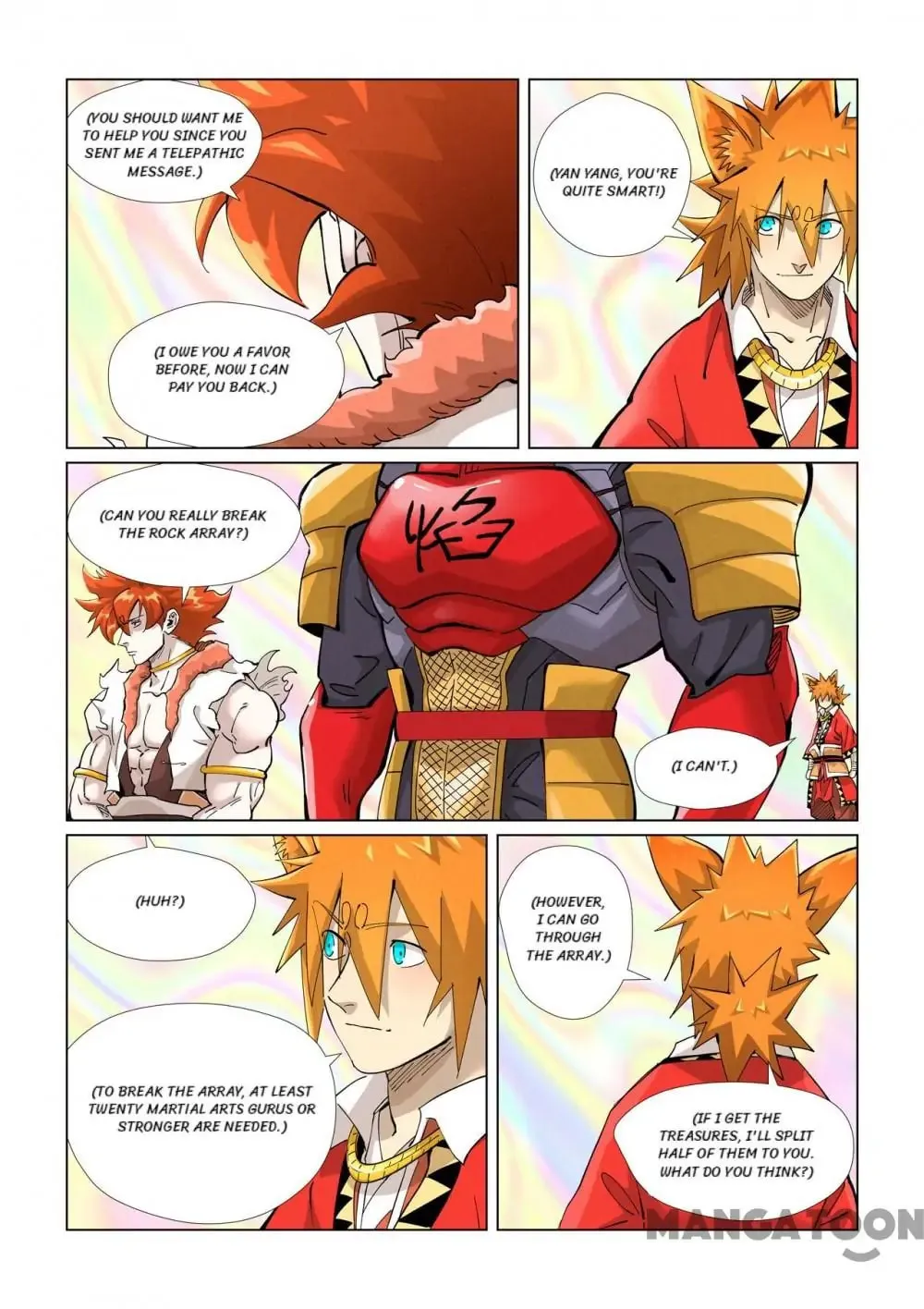 Read Tales of Demons and Gods EN Manga Online