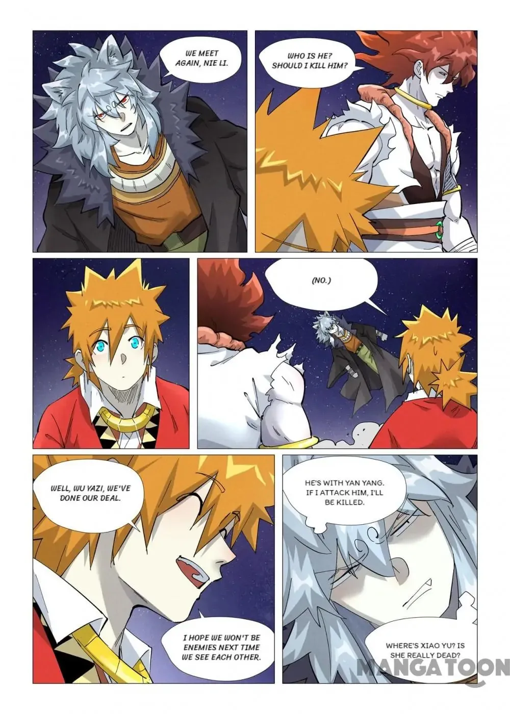 Read Tales of Demons and Gods EN Manga Online