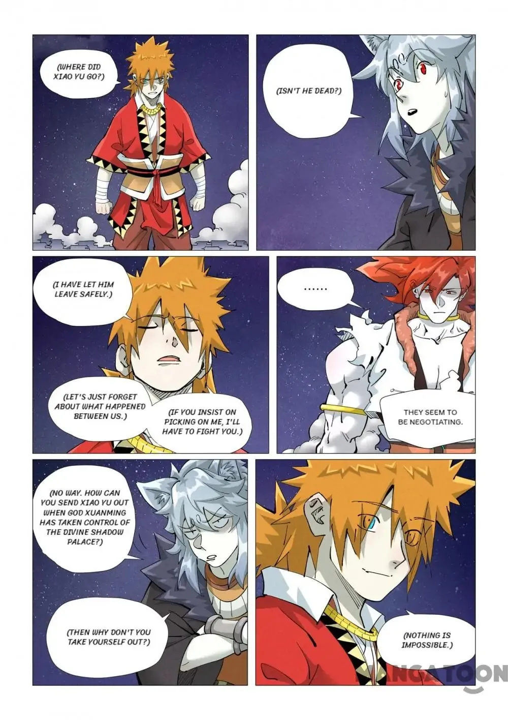 Read Tales of Demons and Gods EN Manga Online