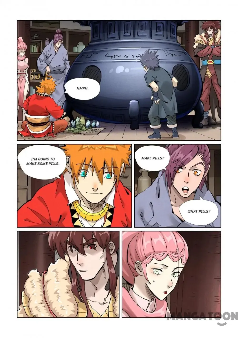 Read Tales of Demons and Gods EN Manga Online