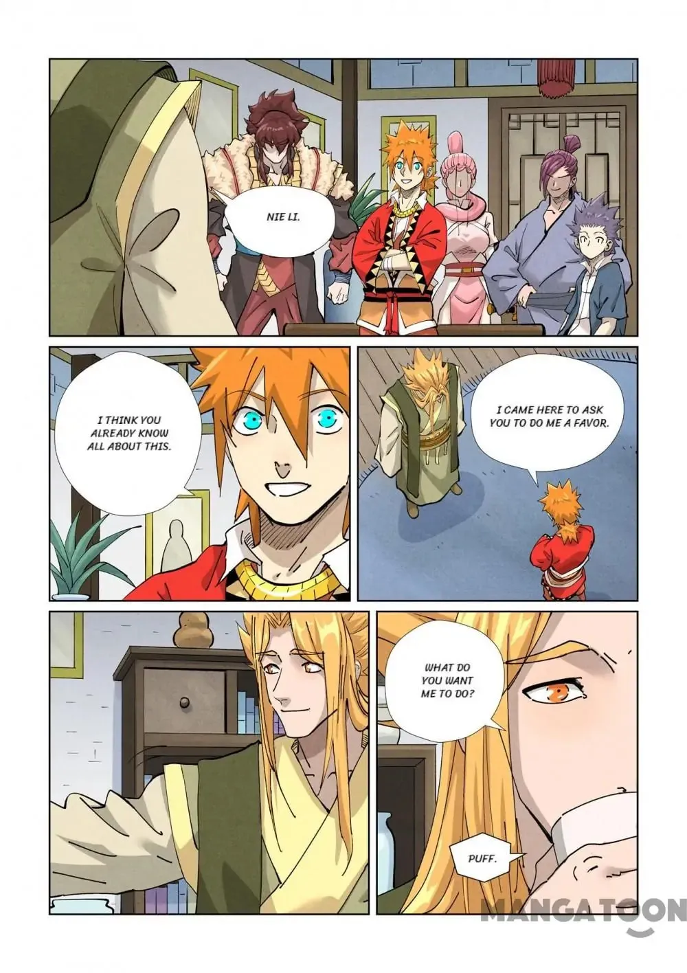Read Tales of Demons and Gods EN Manga Online
