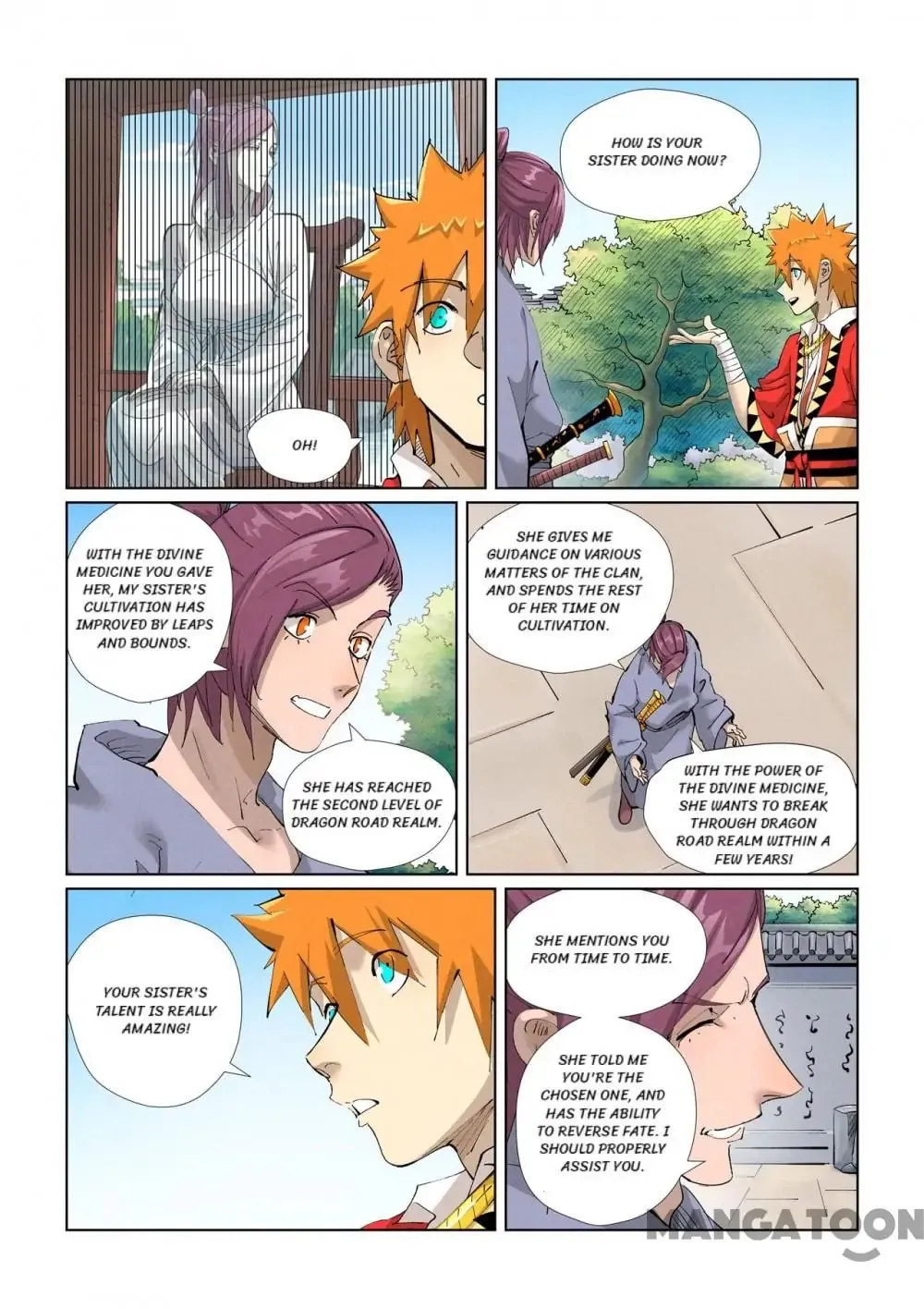 Read Tales of Demons and Gods EN Manga Online