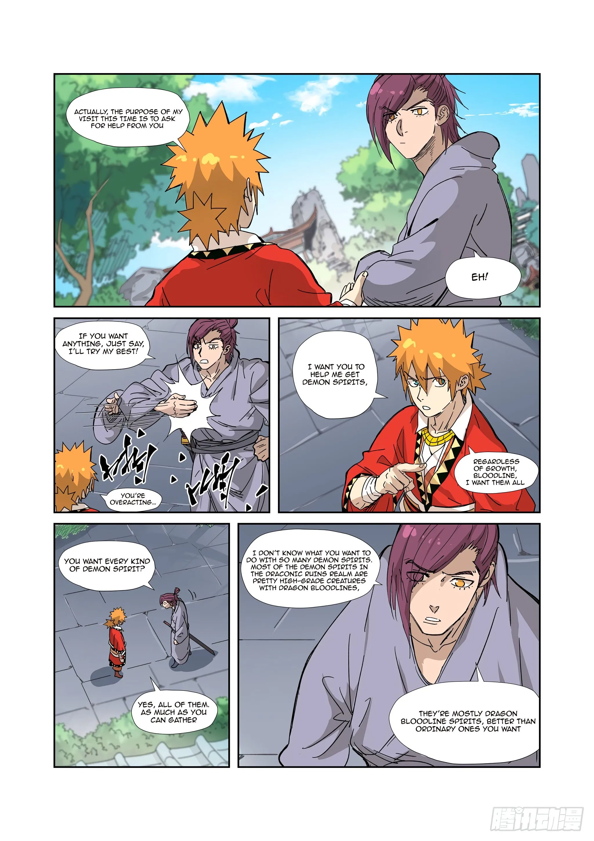 Read Tales of Demons and Gods EN Manga Online