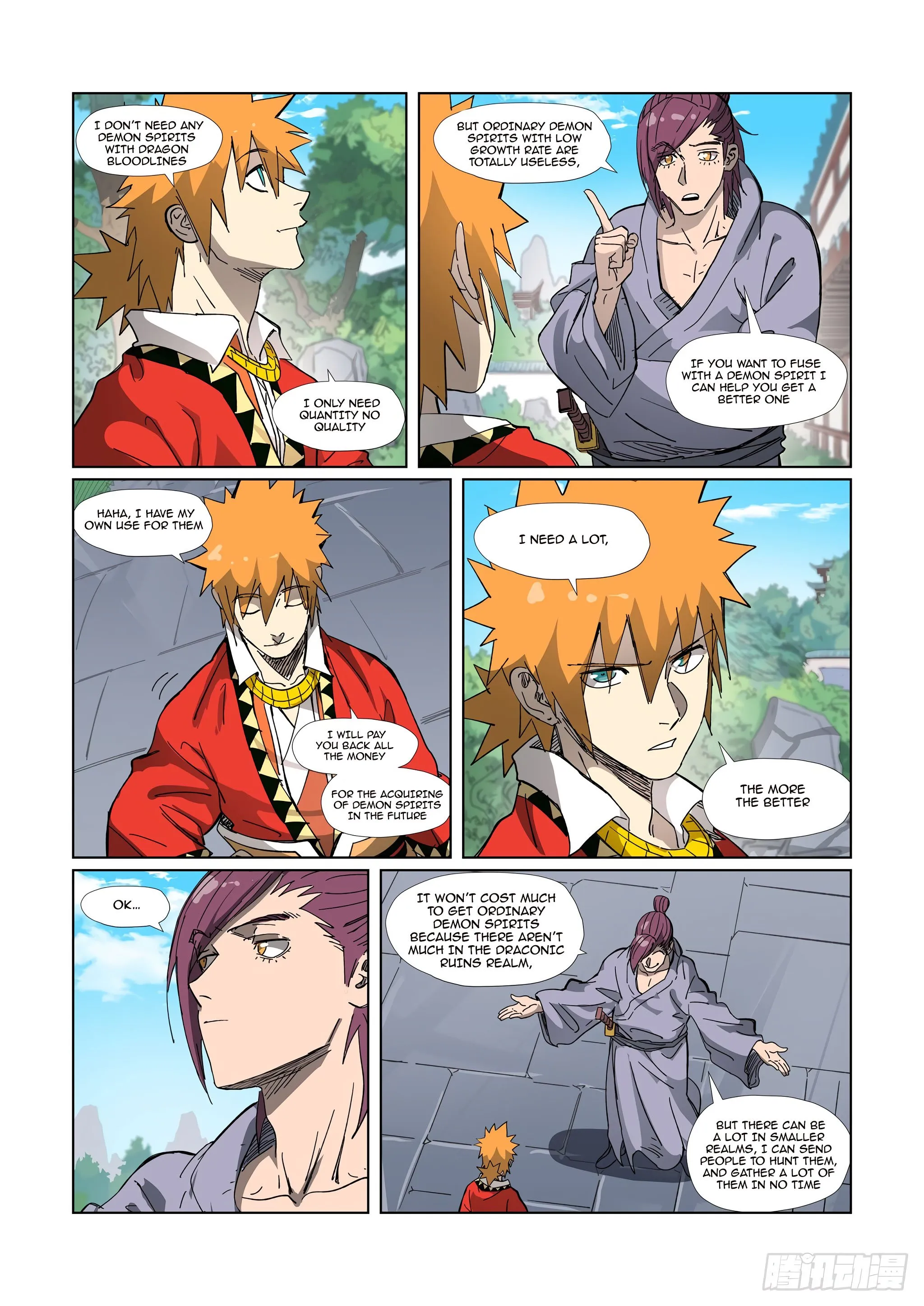 Read Tales of Demons and Gods EN Manga Online