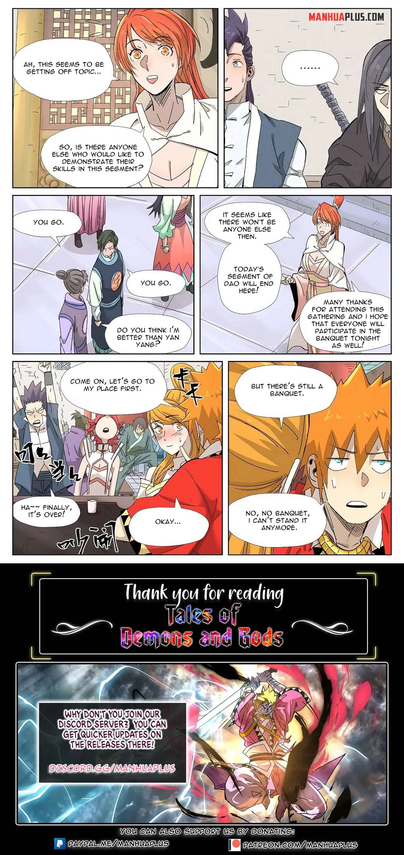 Read Tales of Demons and Gods EN Manga Online