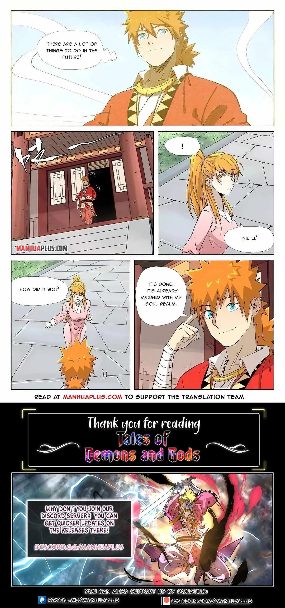 Read Tales of Demons and Gods EN Manga Online