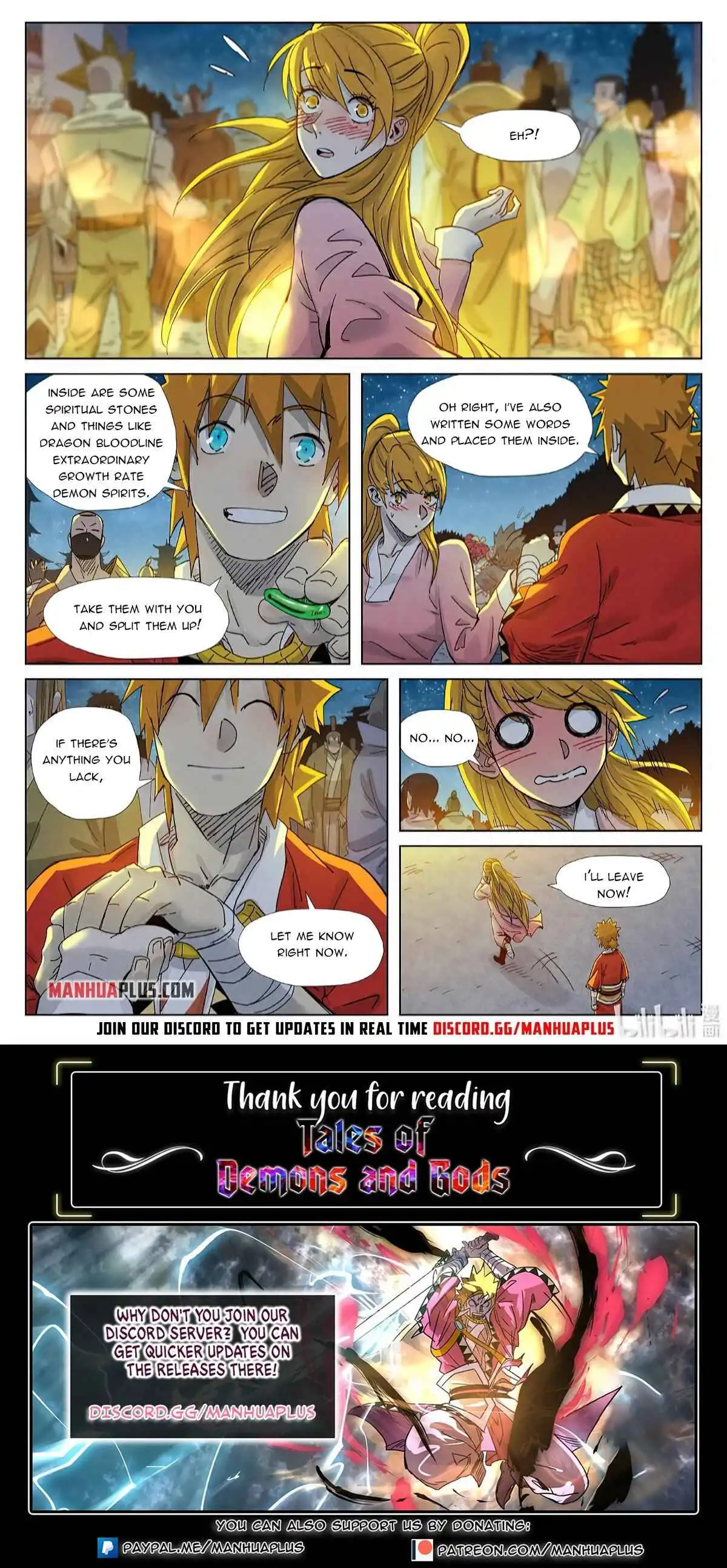 Read Tales of Demons and Gods EN Manga Online