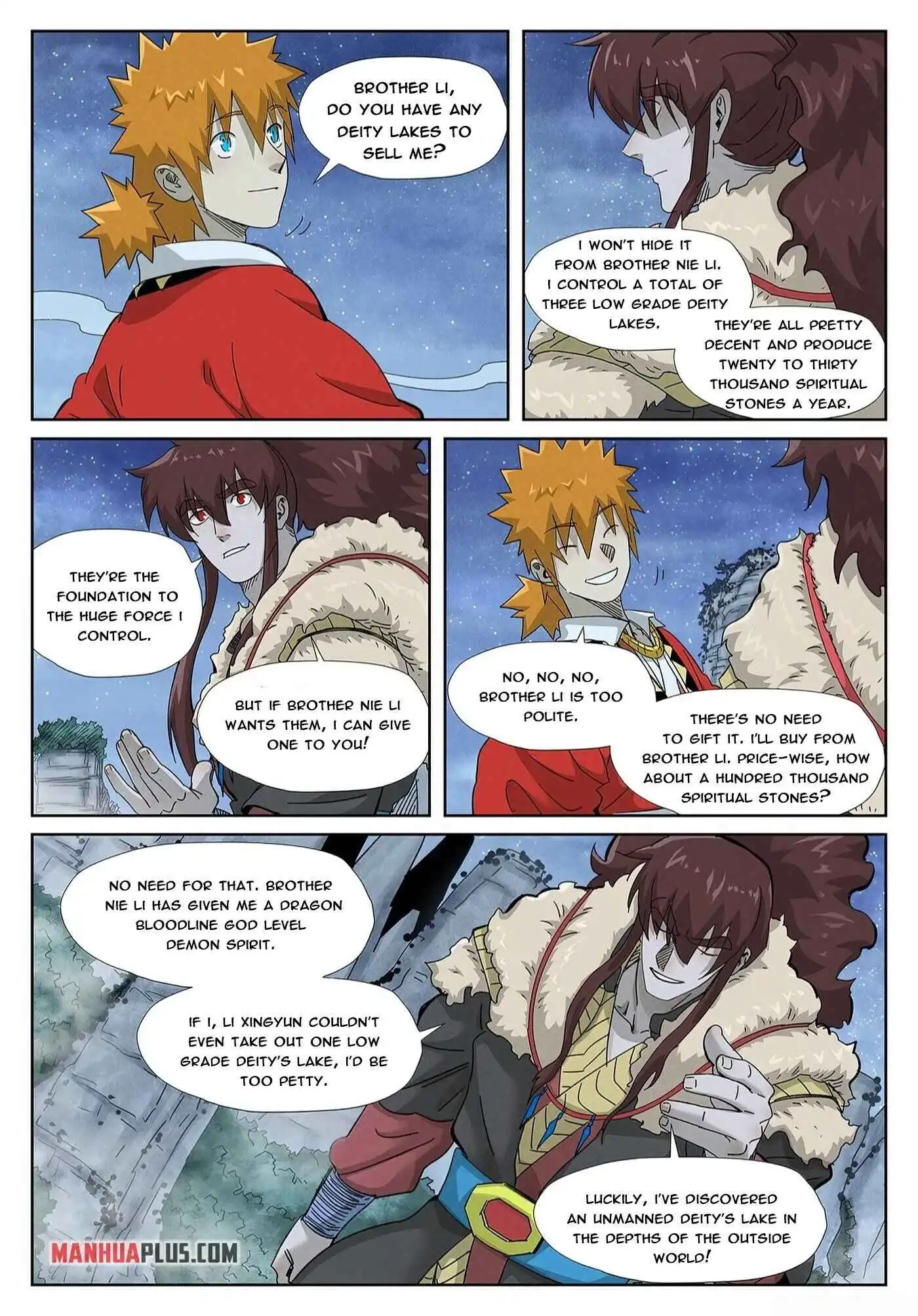 Read Tales of Demons and Gods EN Manga Online