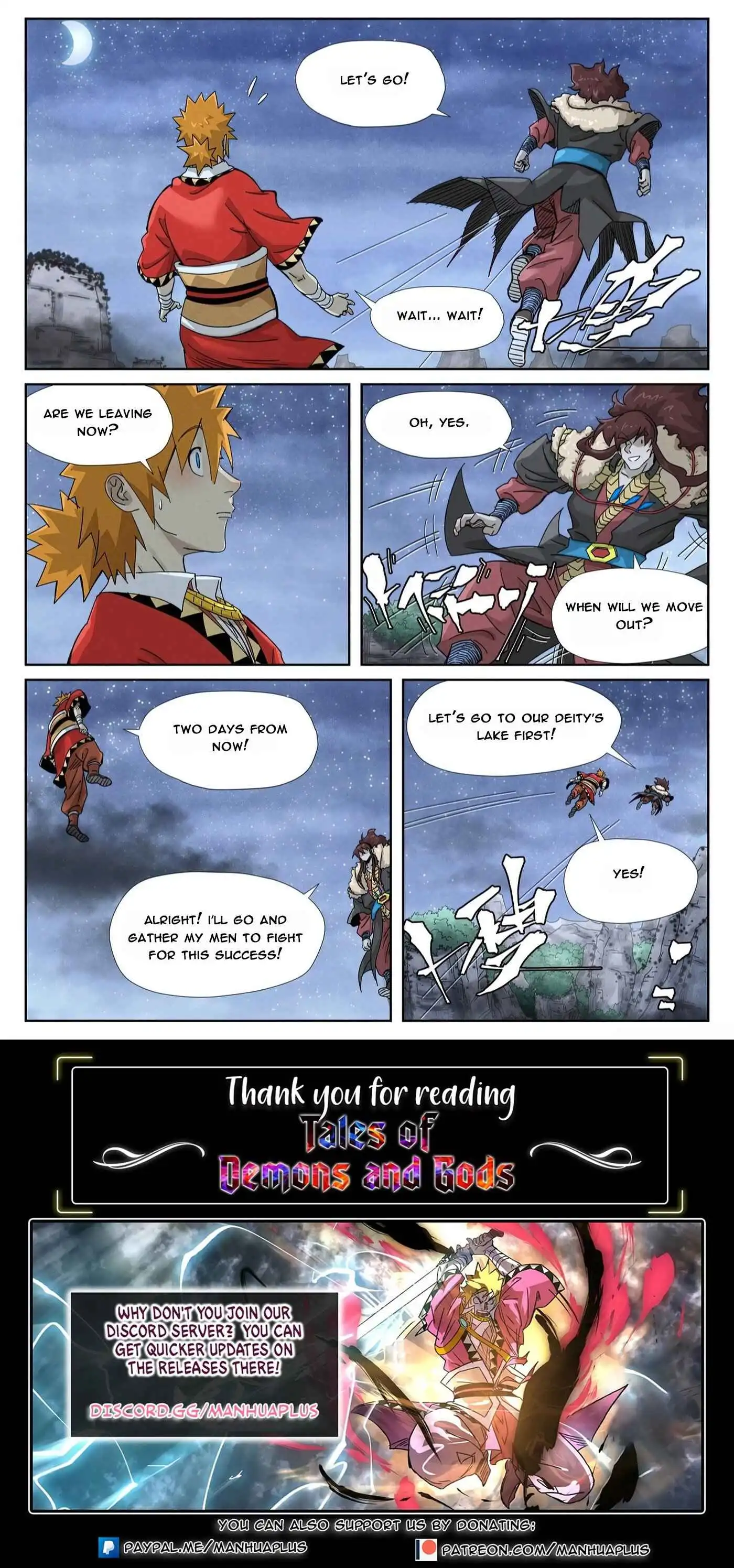 Read Tales of Demons and Gods EN Manga Online