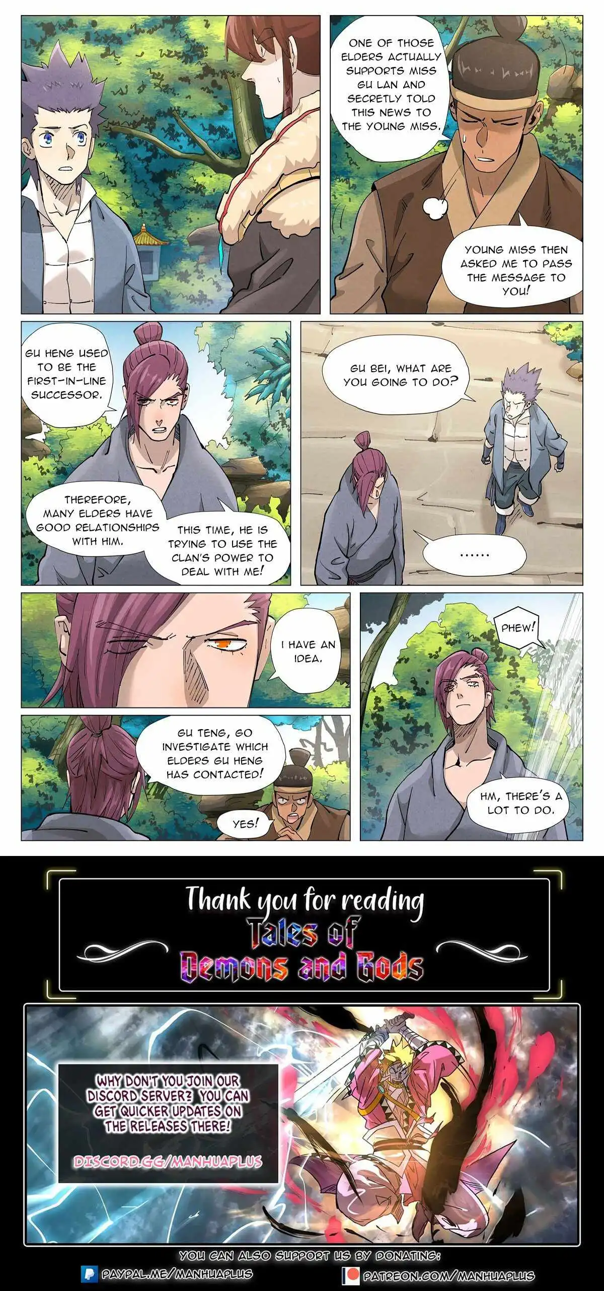 Read Tales of Demons and Gods EN Manga Online