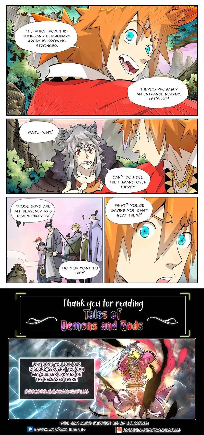 Read Tales of Demons and Gods EN Manga Online