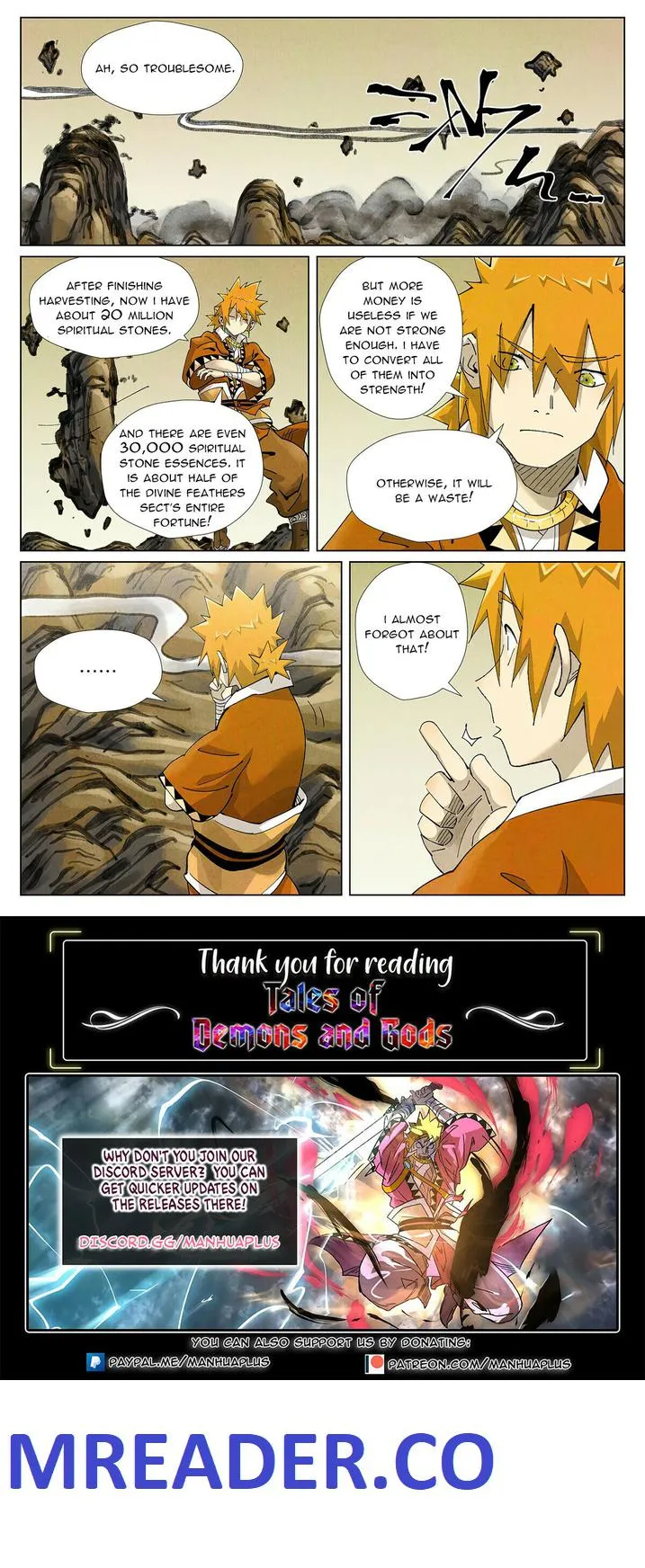 Read Tales of Demons and Gods EN Manga Online