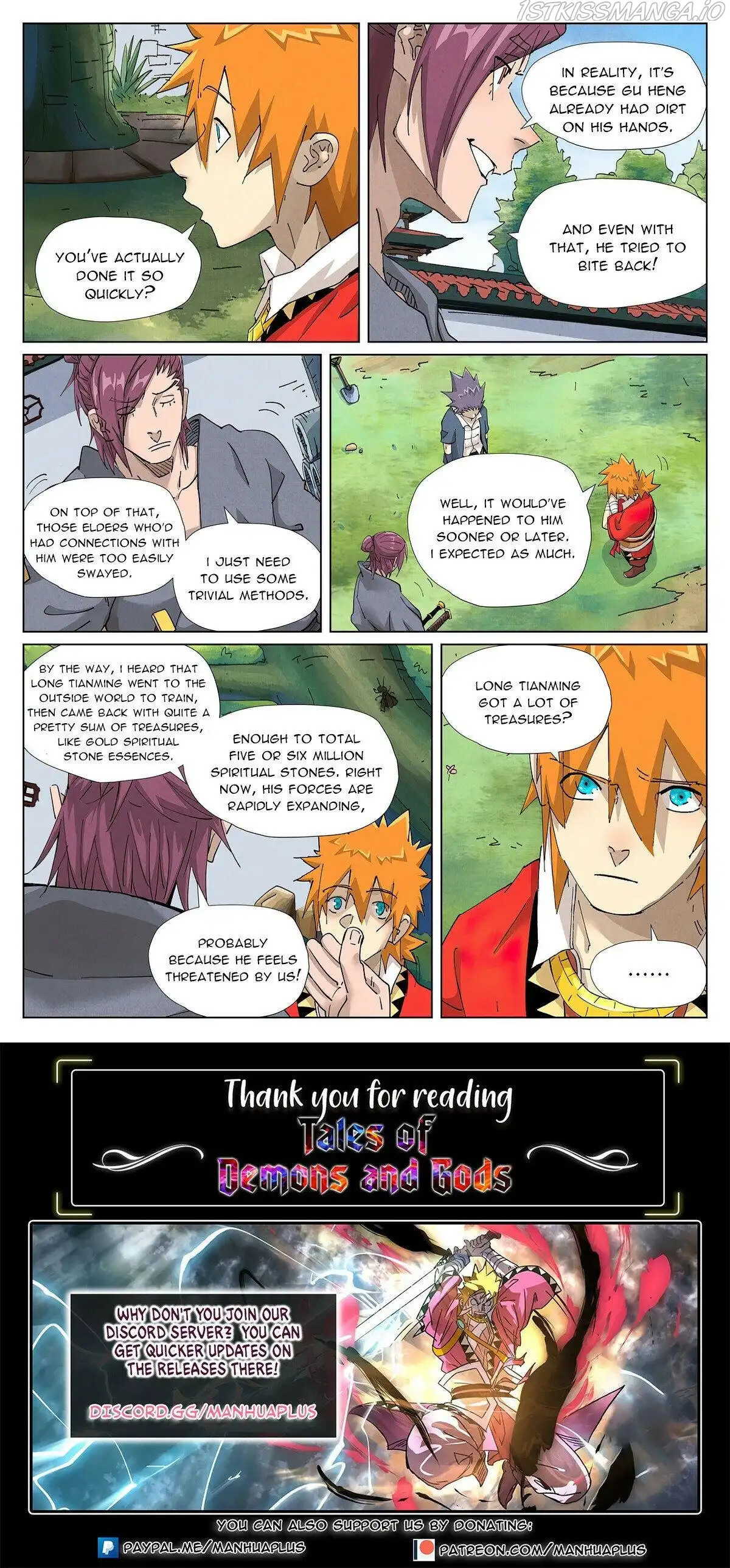 Read Tales of Demons and Gods EN Manga Online