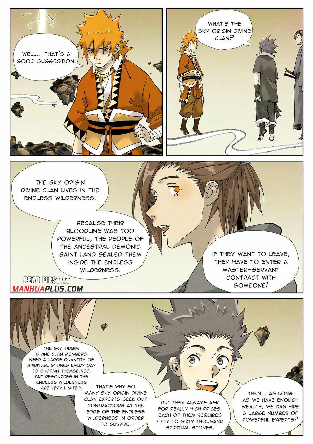 Read Tales of Demons and Gods EN Manga Online