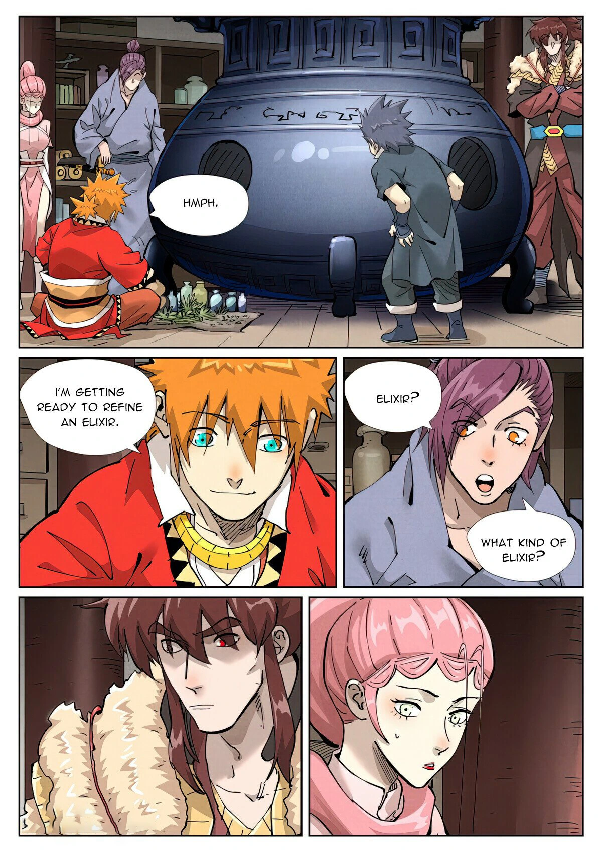 Read Tales of Demons and Gods EN Manga Online