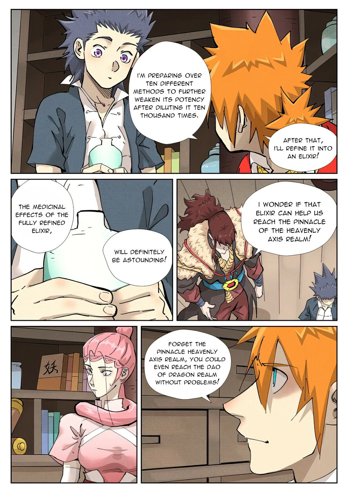 Read Tales of Demons and Gods EN Manga Online