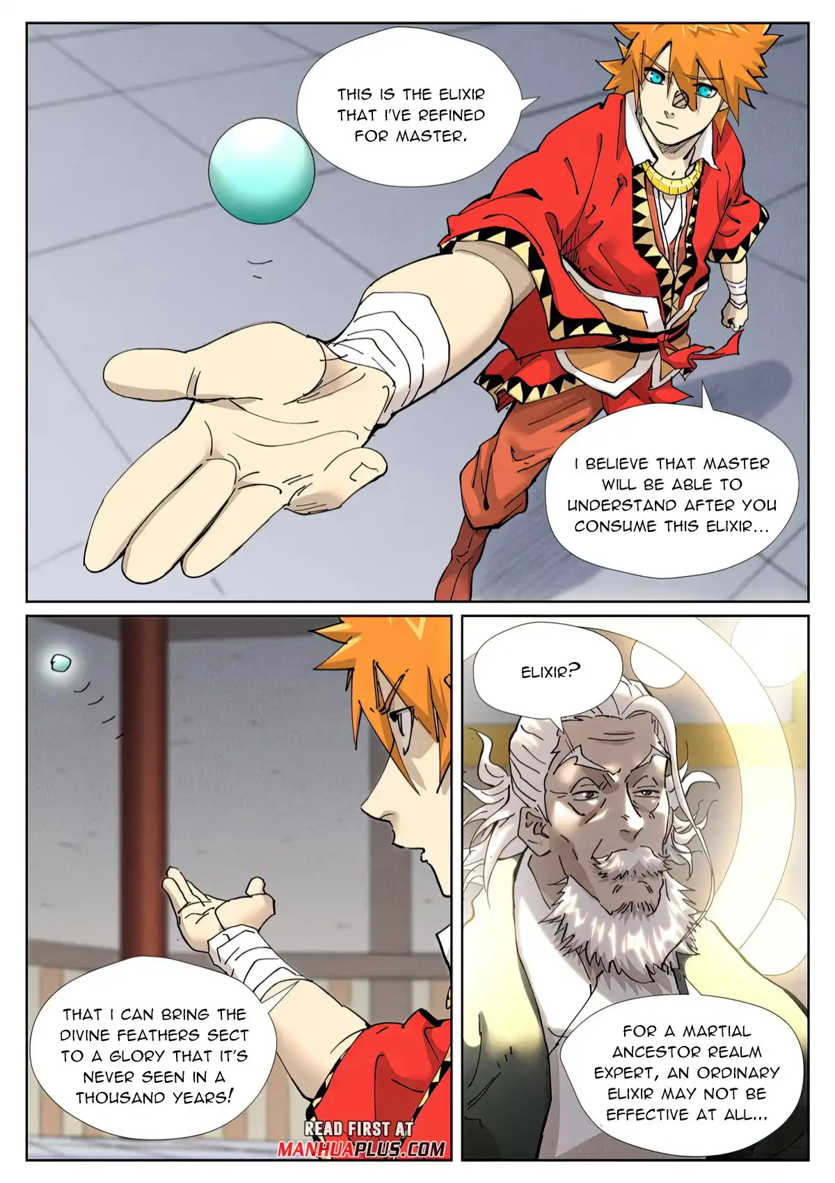 Read Tales of Demons and Gods EN Manga Online