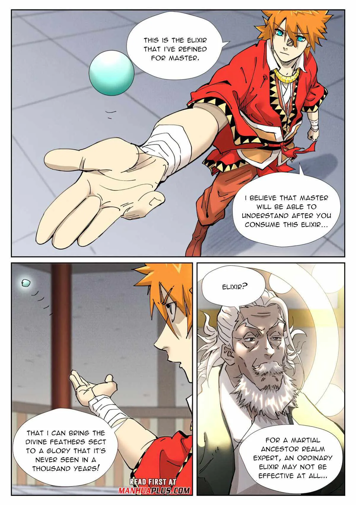 Read Tales of Demons and Gods EN Manga Online