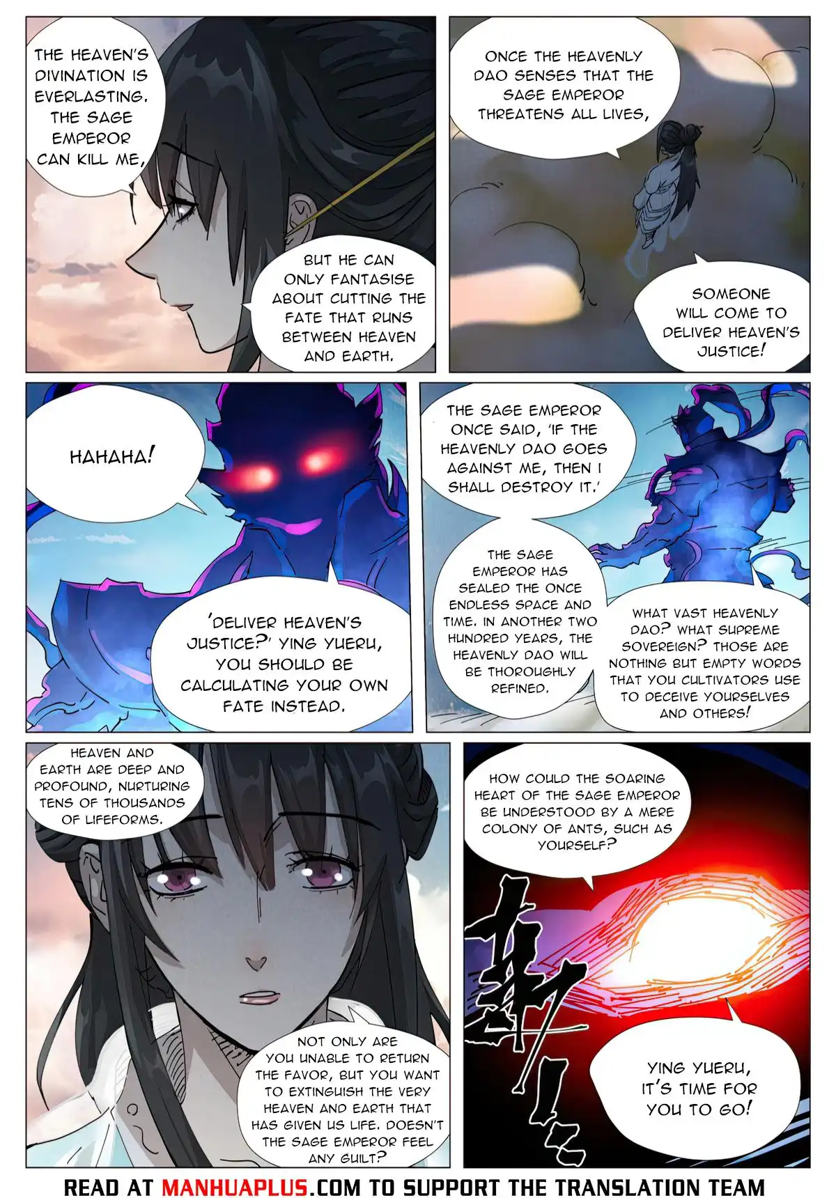 Read Tales of Demons and Gods EN Manga Online