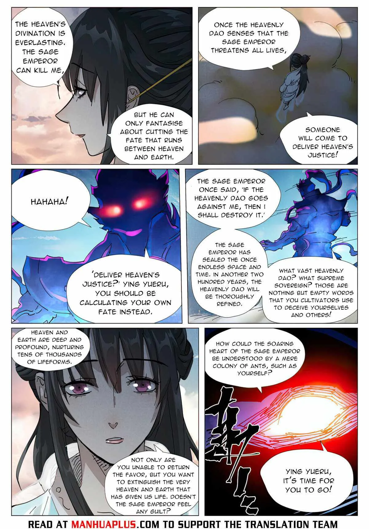 Read Tales of Demons and Gods EN Manga Online