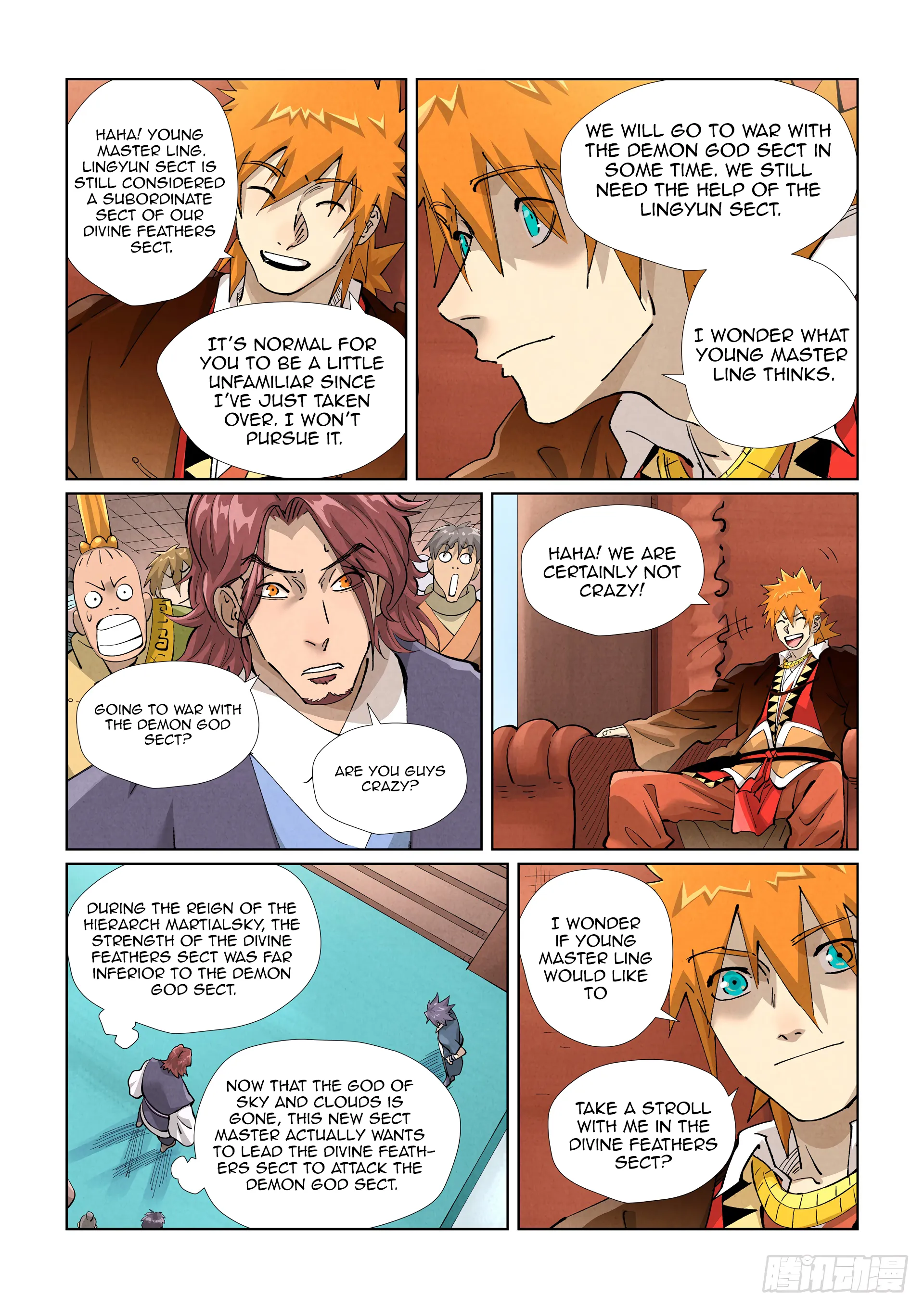 Read Tales of Demons and Gods EN Manga Online