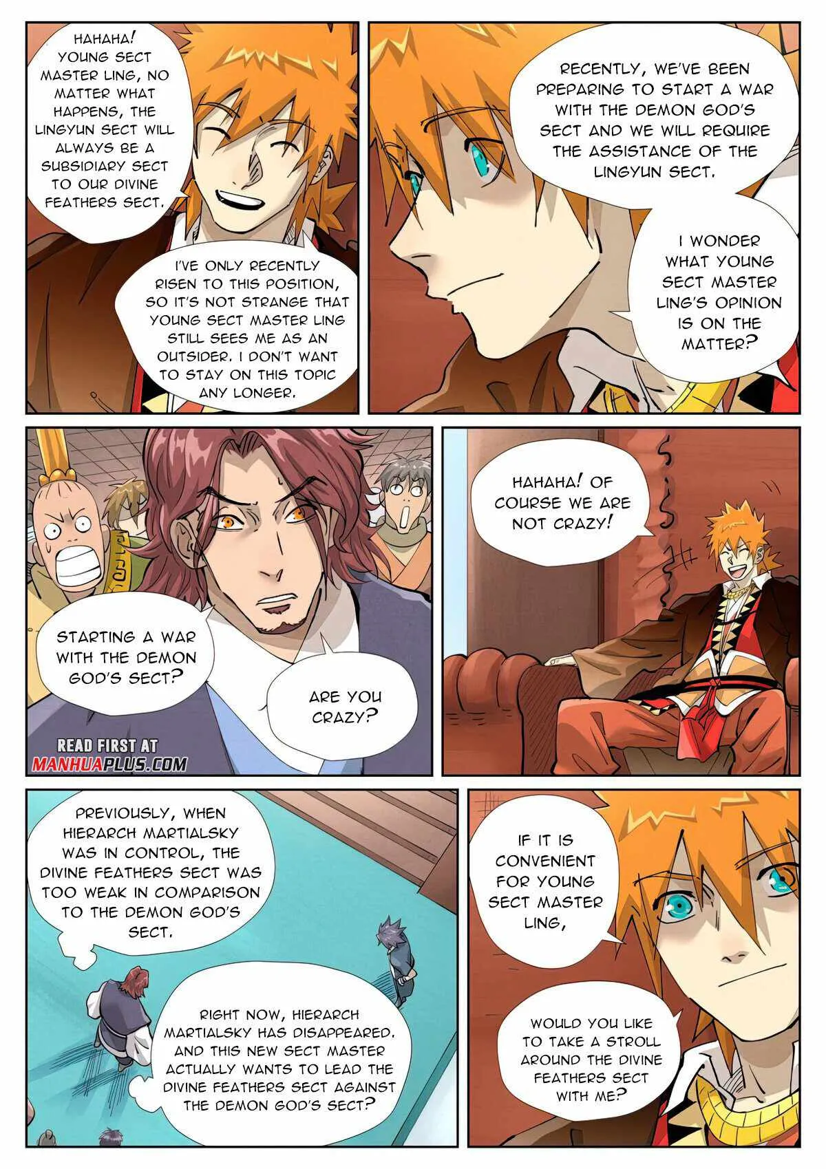 Read Tales of Demons and Gods EN Manga Online
