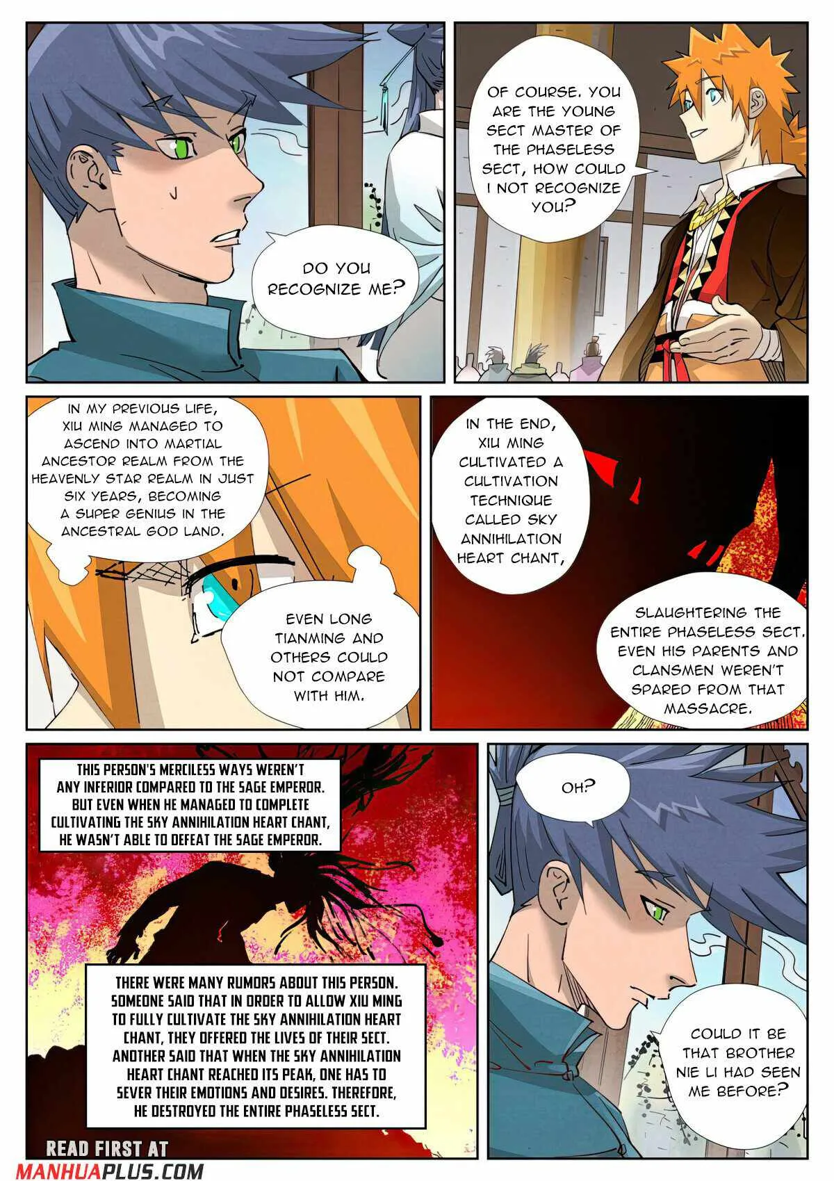 Read Tales of Demons and Gods EN Manga Online