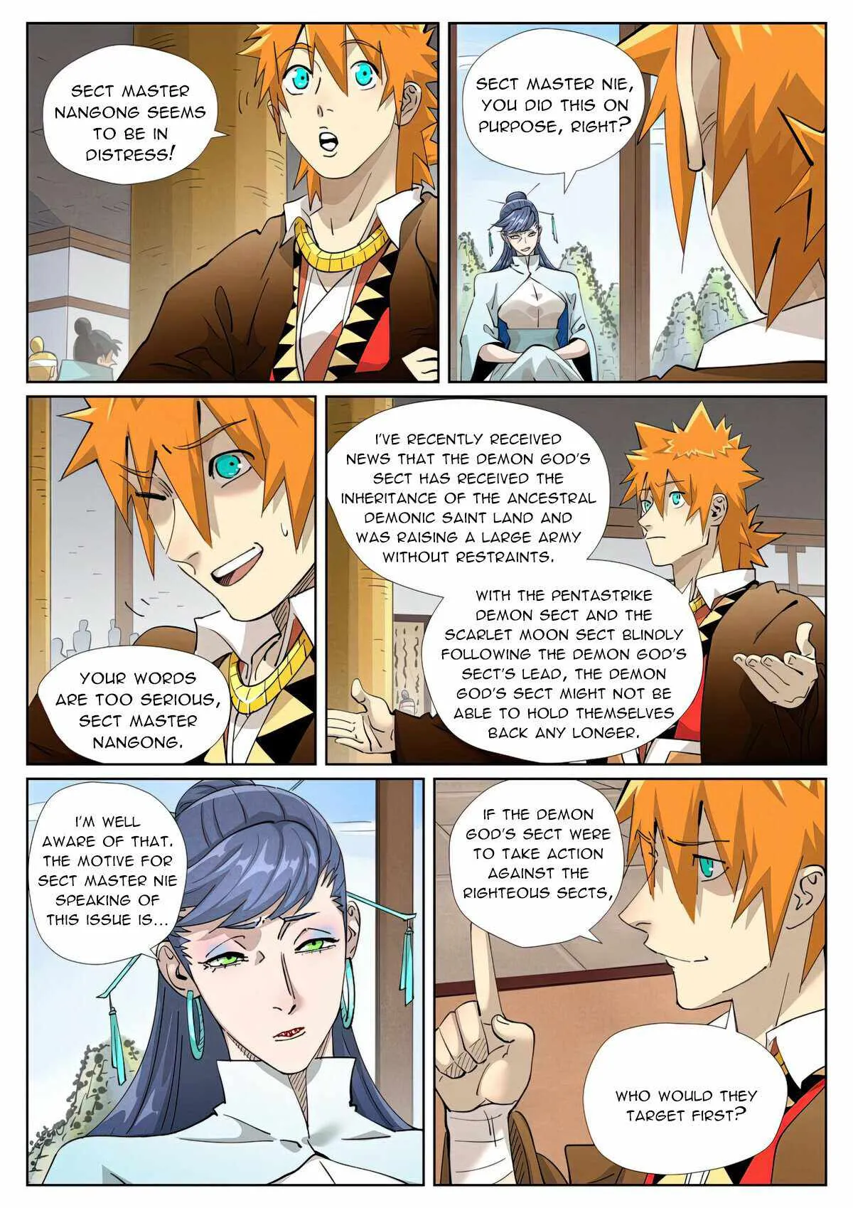 Read Tales of Demons and Gods EN Manga Online