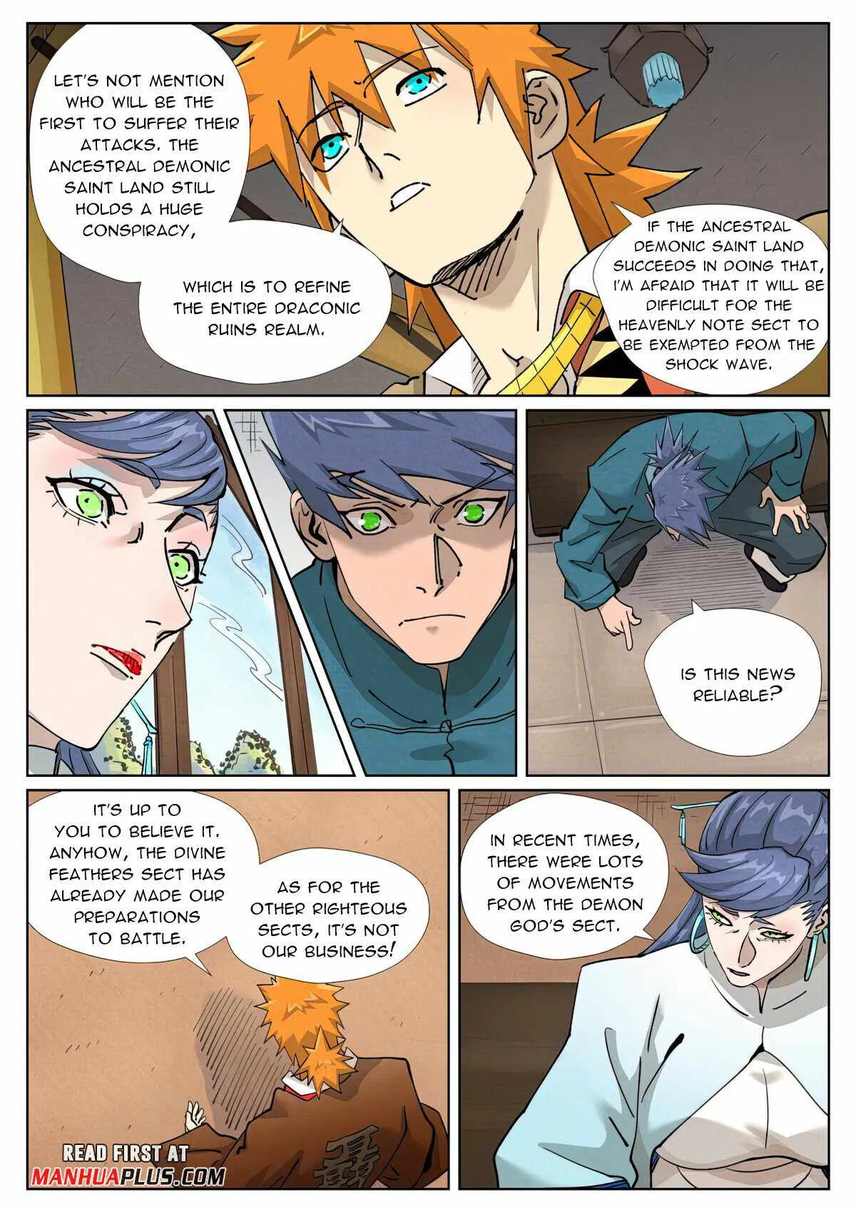 Read Tales of Demons and Gods EN Manga Online
