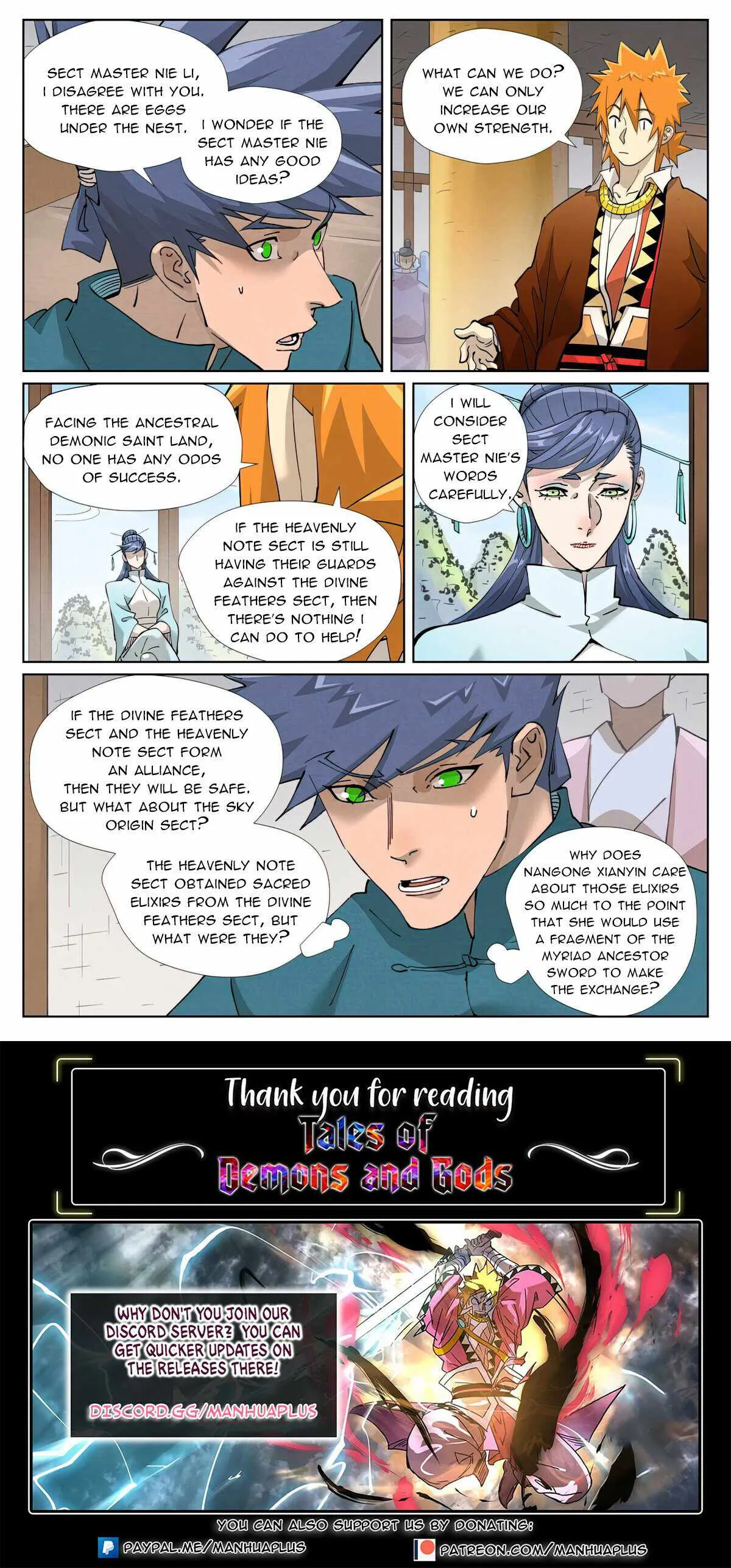 Read Tales of Demons and Gods EN Manga Online