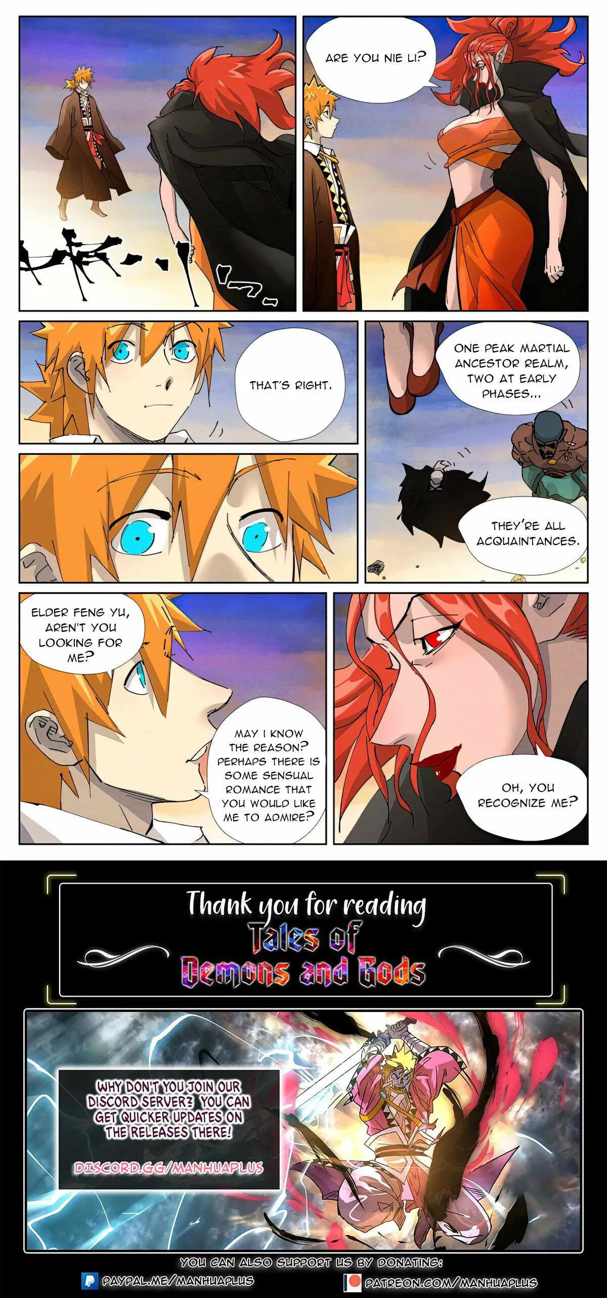 Read Tales of Demons and Gods EN Manga Online